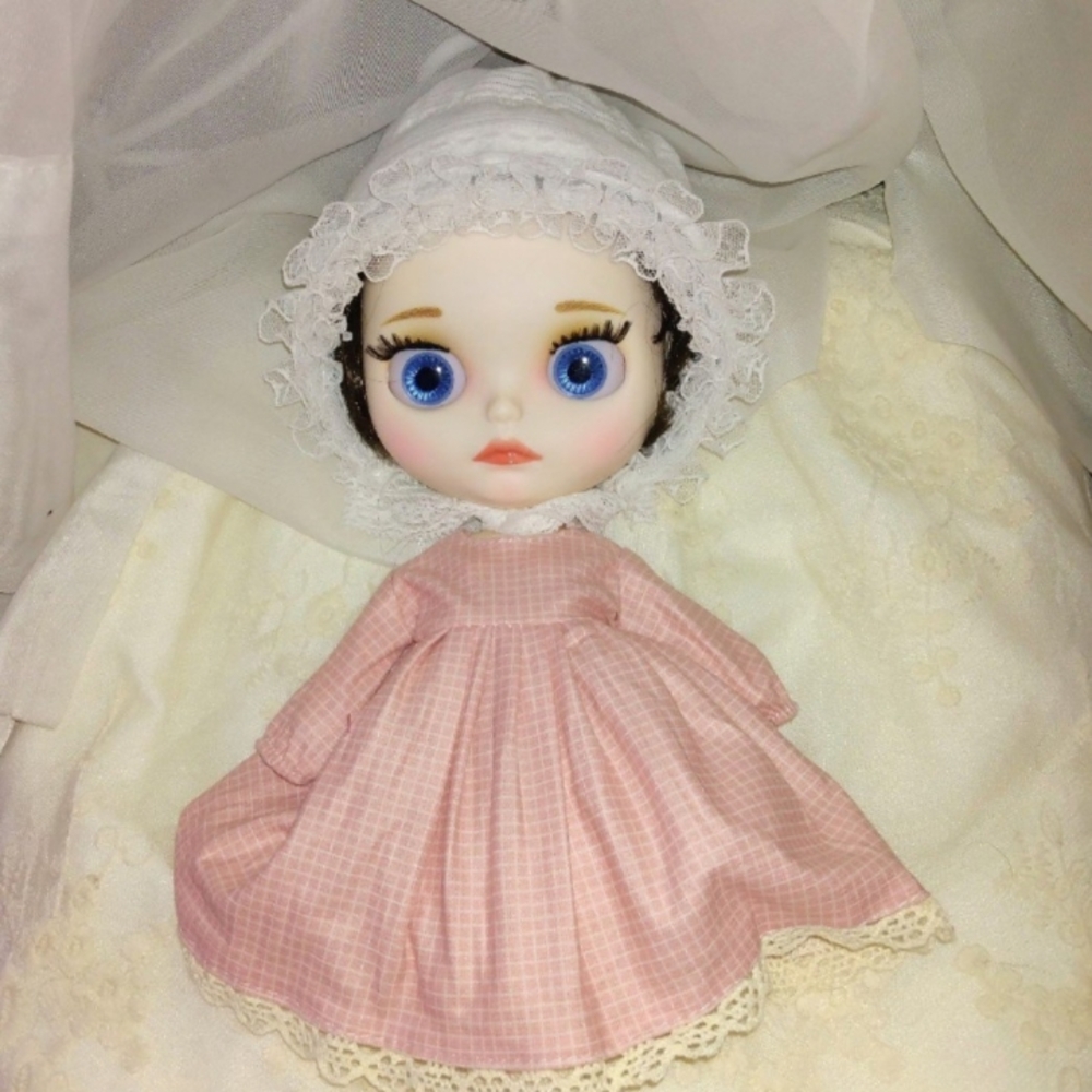Blythe Doll Clothes Pink Dress